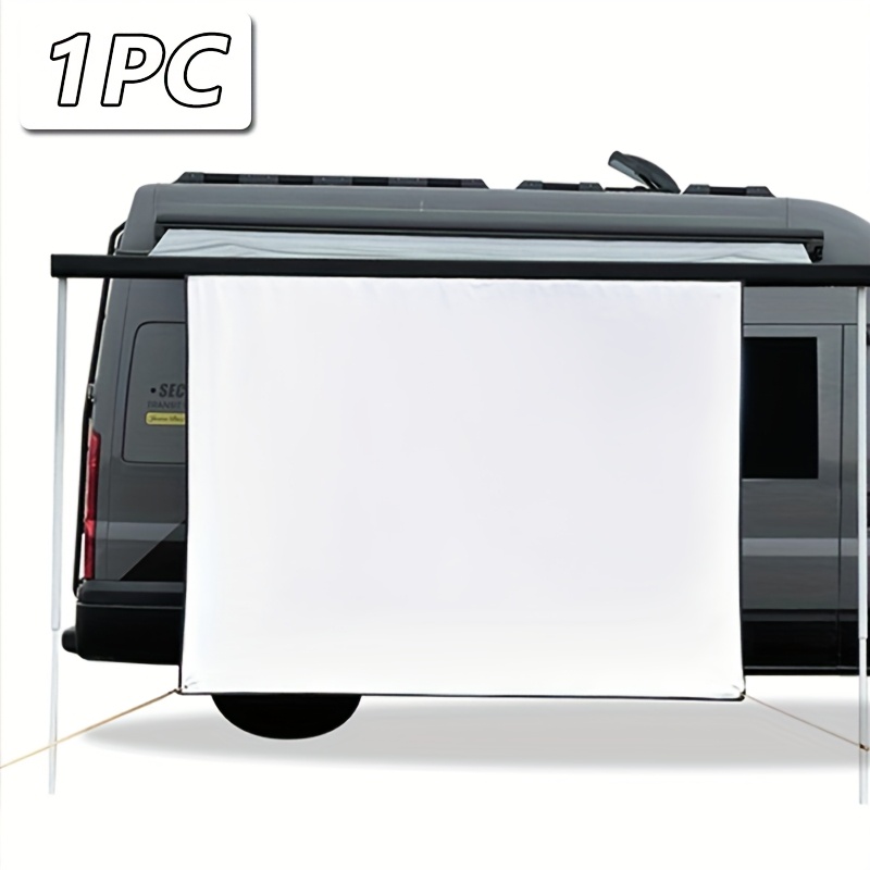 1pc Of Rv Awning Extension Projection Screen, Side Tent Screen For The Vehicle, Compatible With Fiamma Awnings