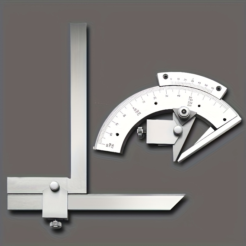 1pc Universal Angle Ruler 320 Degrees Multifunctional Industrial Protractor Gauge Angle Ruler Measuring Instrument Tool