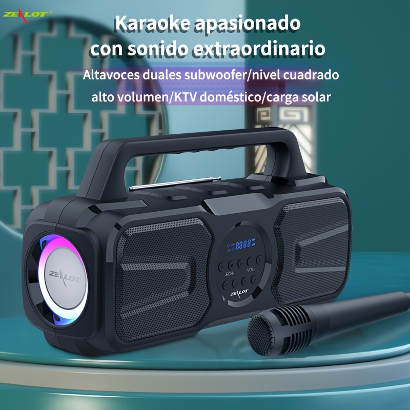 Zealot S31 Altavoz Inalámbrico Portátil Futurista Altavoces - Temu Chile