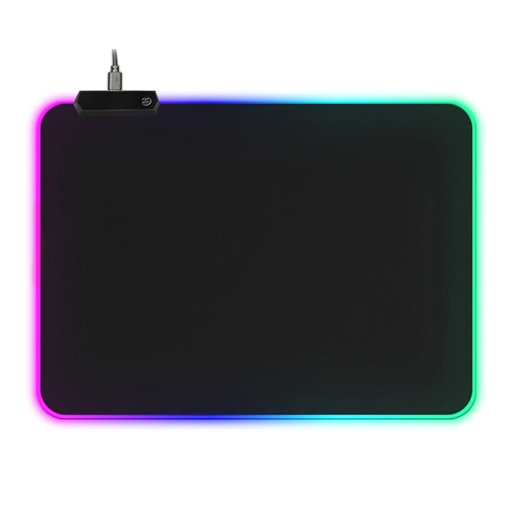 

3080 Electronic Sports Gaming Mouse Pad 14 Modes Spectrum Backlighting 7 Colors Usb Plug And Play Luminous Mouse Pad