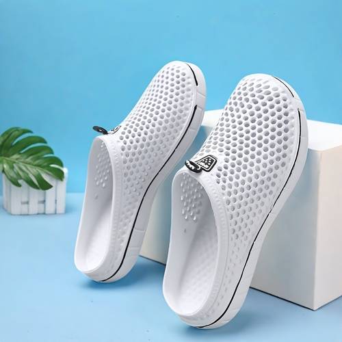 womens summer garden clogs light weighted comfortable unisex simple casual slippers and
