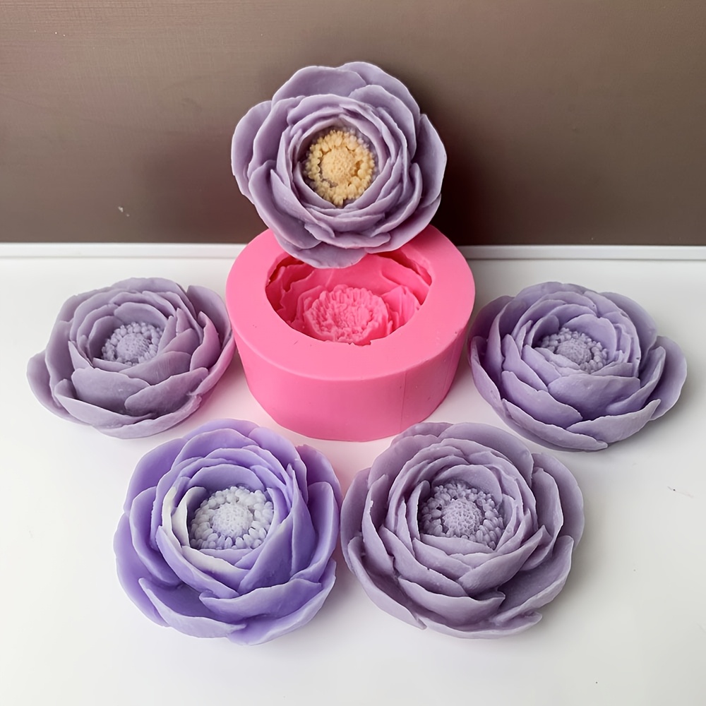 

Silicone Flower Candle Mold Set, , Resin, Plaster Crafting Tools, Decor, Irregular Shaped Molds For Gifting