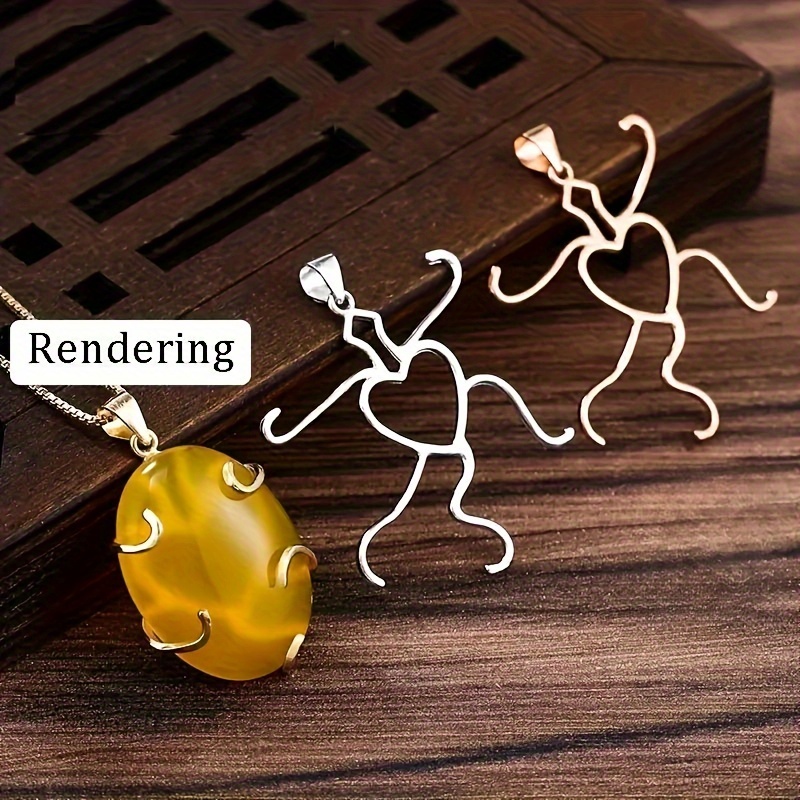 1pc handmade copper claw pendant blank jewelry making Temu Georgia