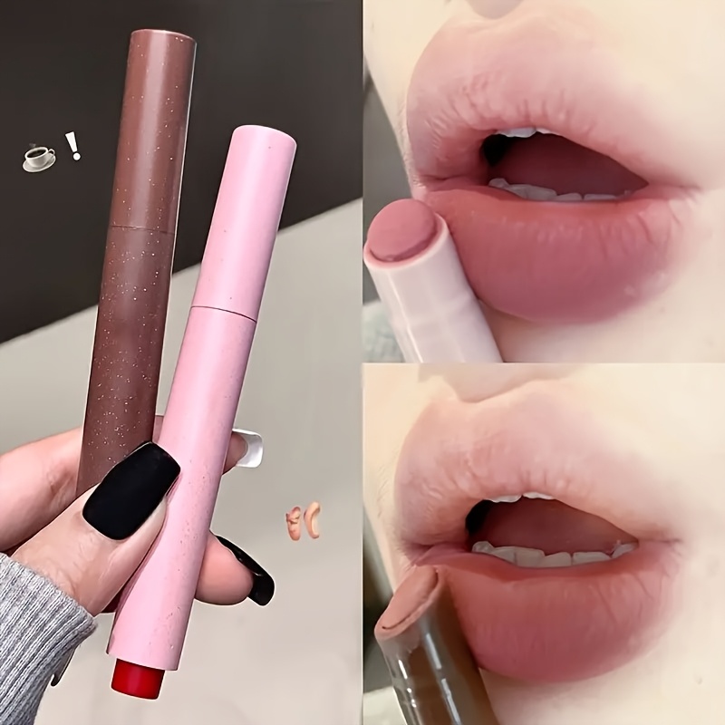 matt press on läppkontur glansig tip som läppstift - Temu Sweden