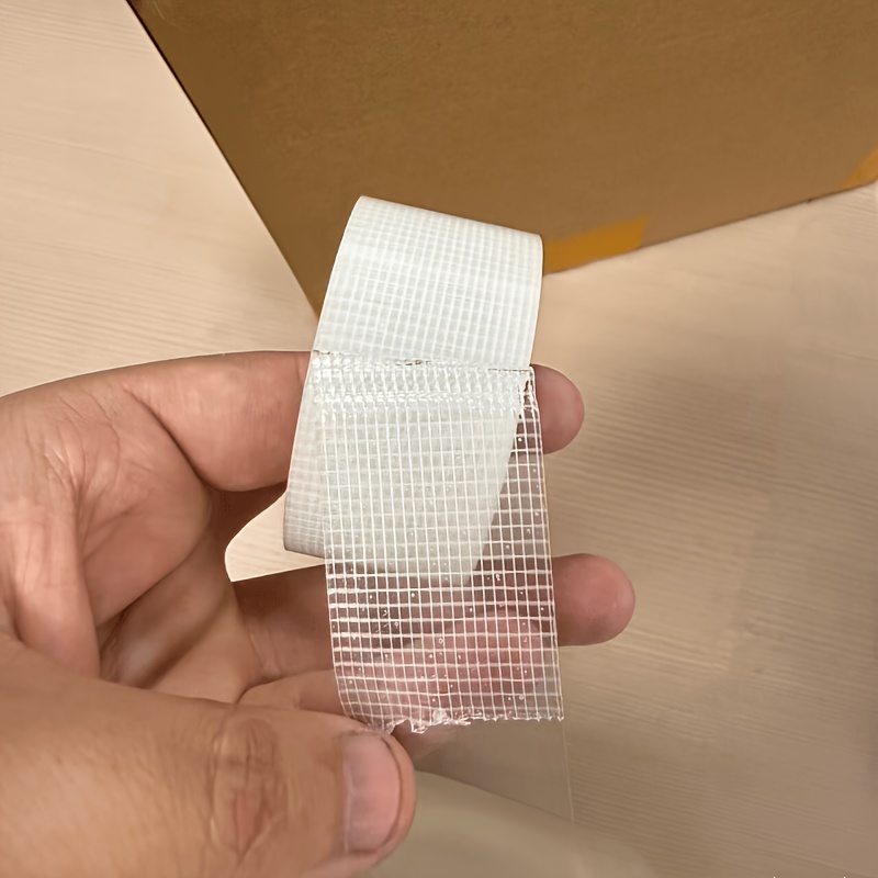 TEMU Nastro biadesivo nano di grado industriale, rimovibile senza lasciare , realizzato in materiale PET