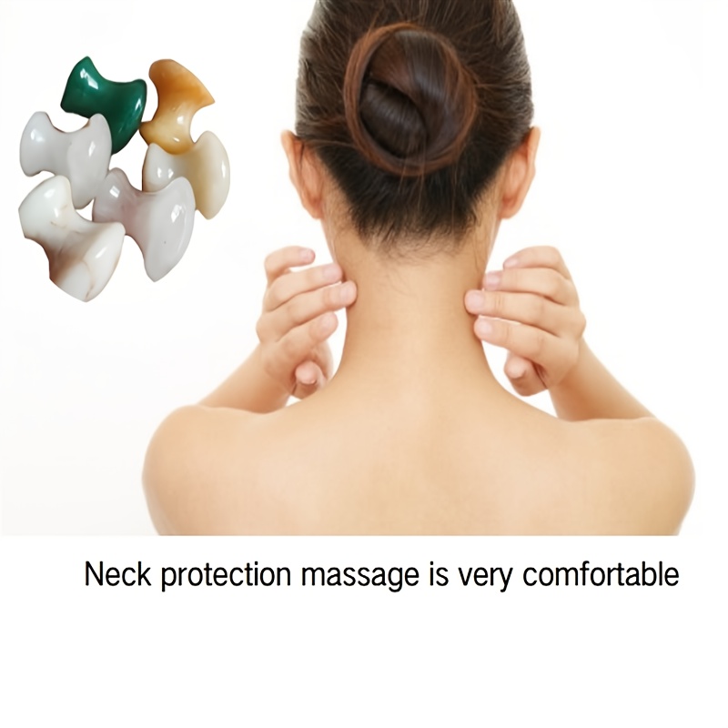 

2pcs Of Mushroom-shaped , Suitable For Spa Massage And Gua Sha - Fragrance-free, No Batteries Required, An For Facial Relaxation And Muscle .