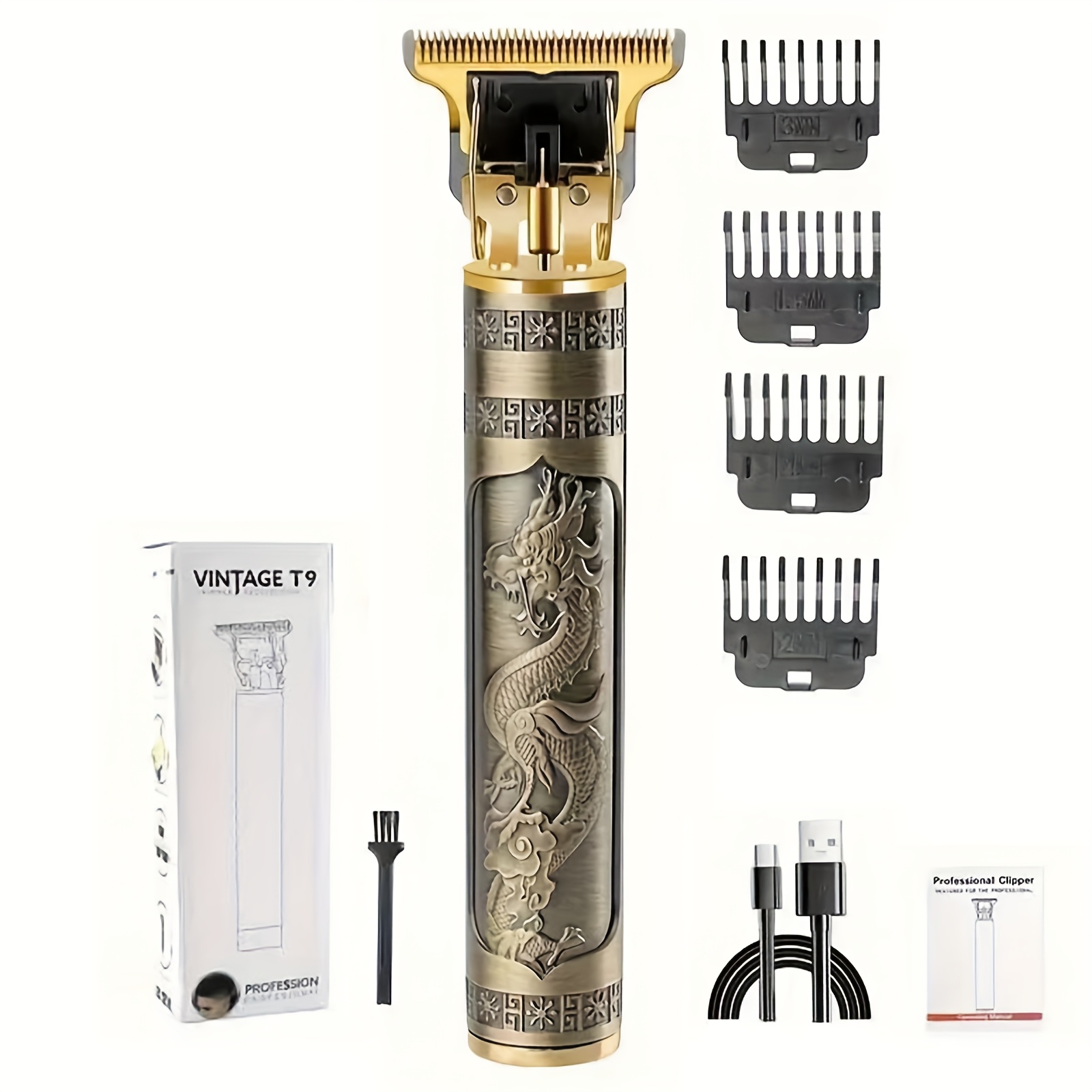 3-in-1 Set/2-in-1 Set/1pc Men's Hair Clipper Set And Beard Trimmer Set Men's Hair Clippers USB Charging Hair Clipper - LCD Power Display Suitable for Travel And Home Use, Comes with 4 Comb Attachments Men's Gift Birthday Gift Christmas Gift 11 3-in-1 Set/2-in-1 Set/1pc Men's Hair Clipper Set And Beard Trimmer Set Men's Hair Clippers USB Charging Hair Clipper - LCD Power Display Suitable for Travel And Home Use, Comes with 4 Comb Attachments Men's Gift Birthday Gift Christmas Gift - Image 11