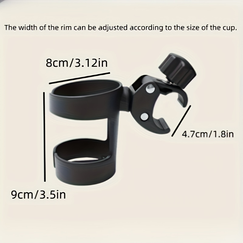 Multi-functional Adjustable Car Cup Holder For Kids | Safe And Stable, Suitable For Strollers, Wheelchairs, Bicycles, And Scooters - 4-in-1 Design