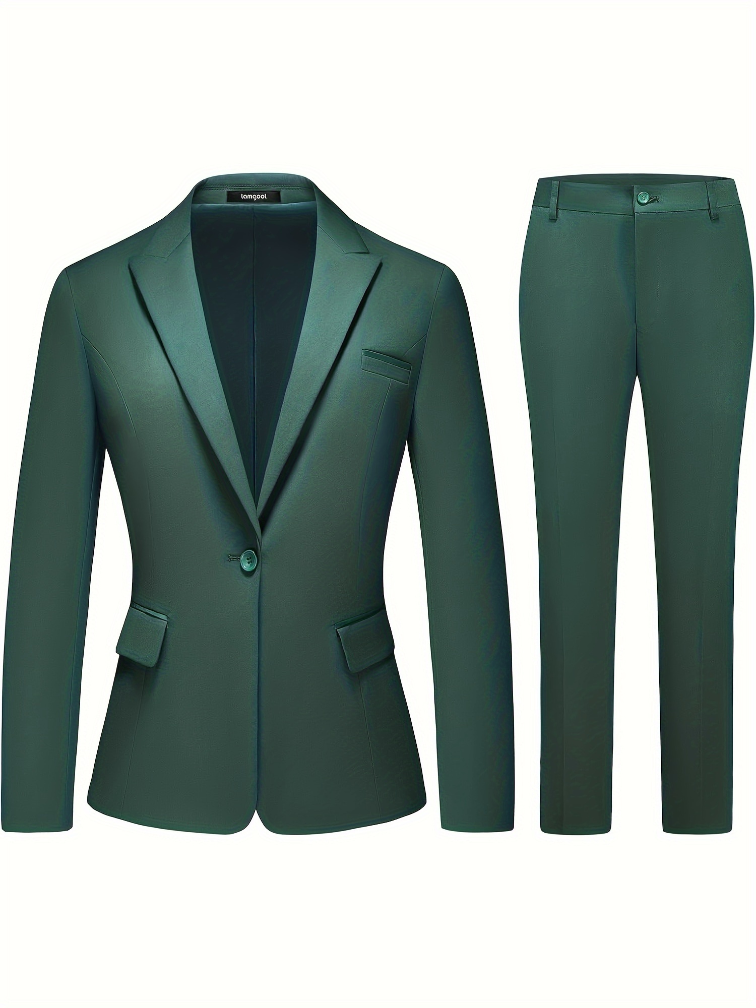 plus size women's suit business lapel - Temu