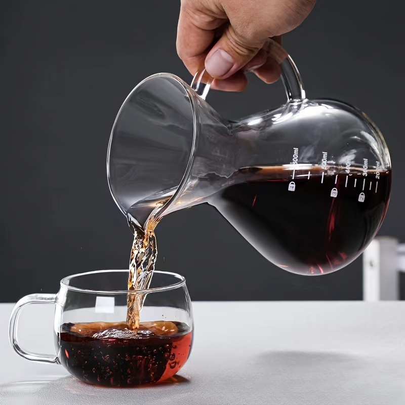 High Borosilicate Glass Coffee Sharing Pot for Cold Extraction