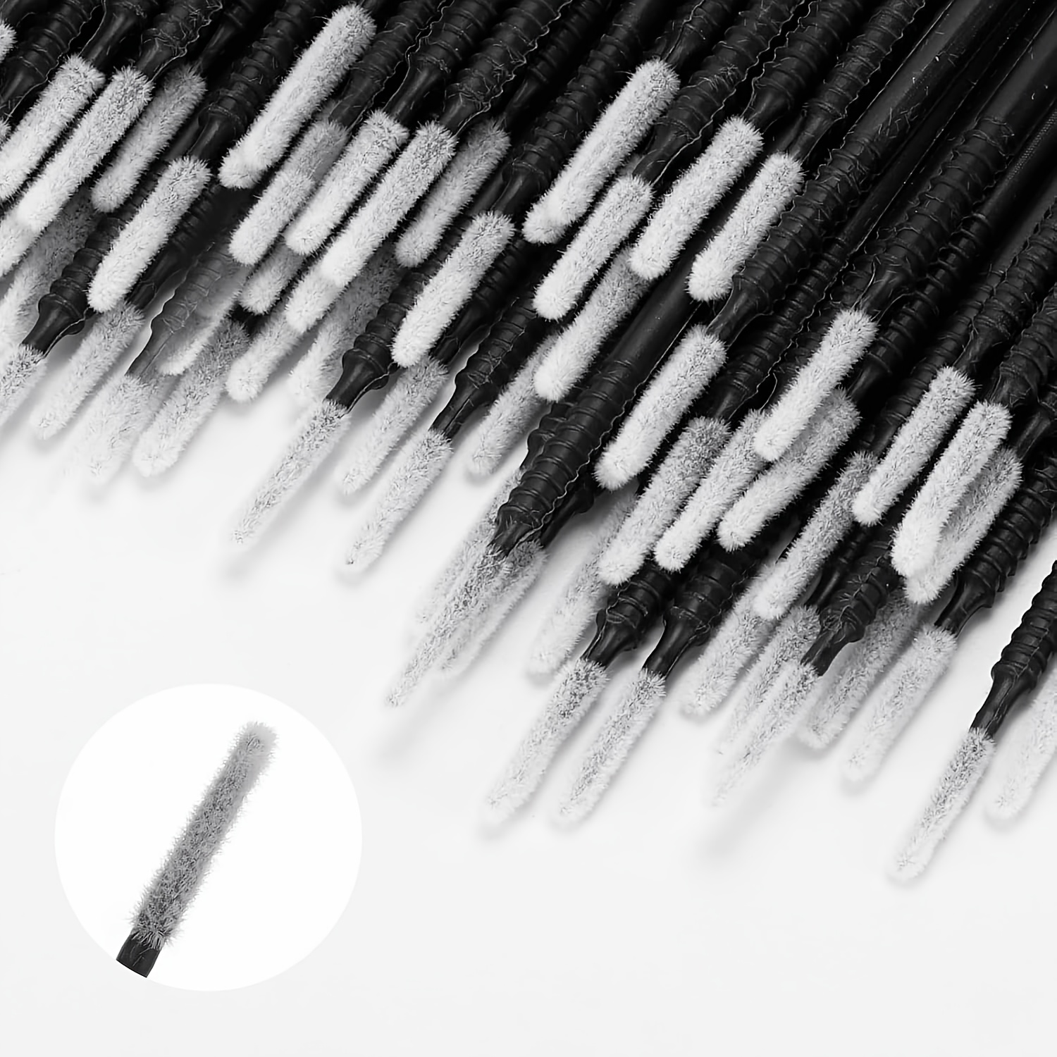 200pcs Eyelash Extension Swabs for Makeup Application