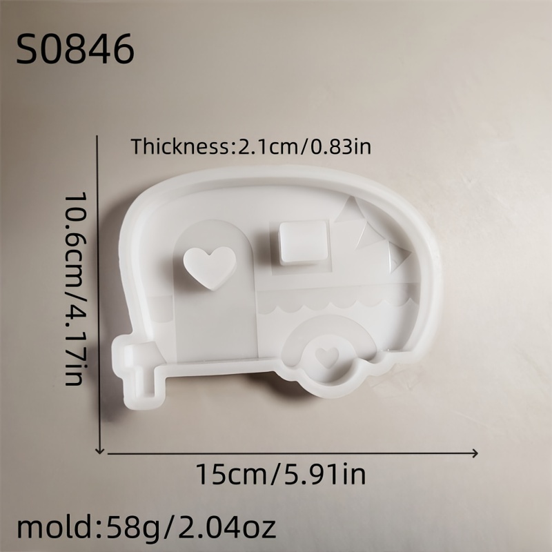 3d Decorative Silicone Mold Candle Silicone Mold Gypsum Decorative Silicone Mold Home Decoration Epoxy Resin Mold S0846