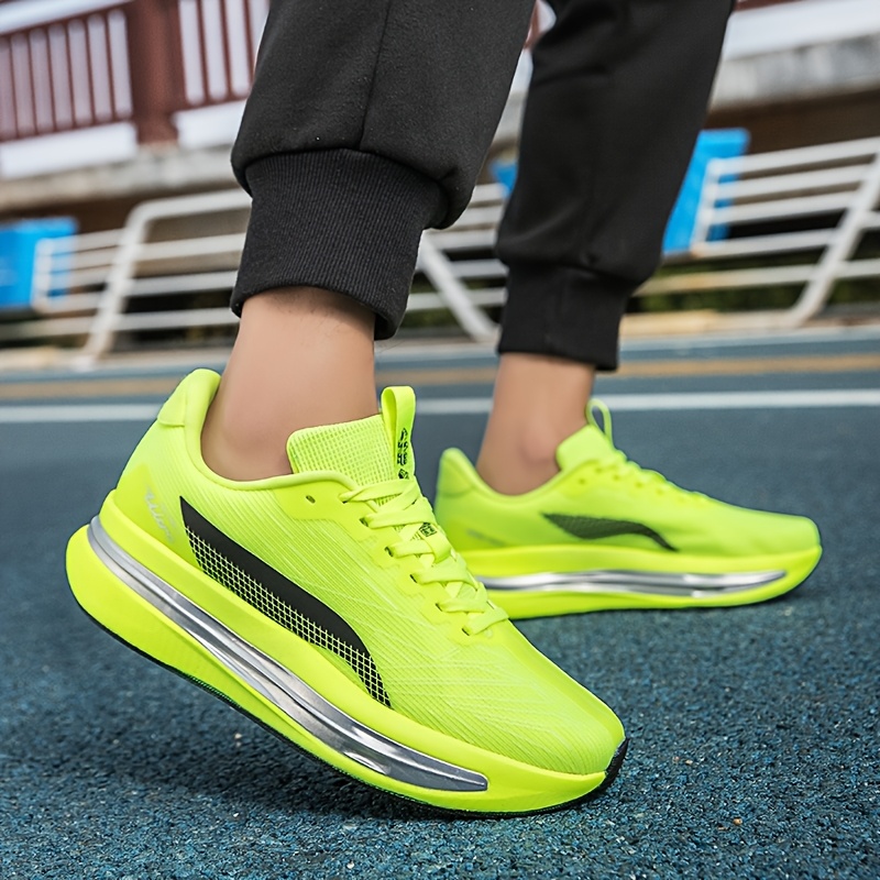 New Trend Anti-Slip Odor-Resistant Ultra-Light Capsule Running Shoes for Men, Lightweight Cushioned Speed Training Professional Sneakers