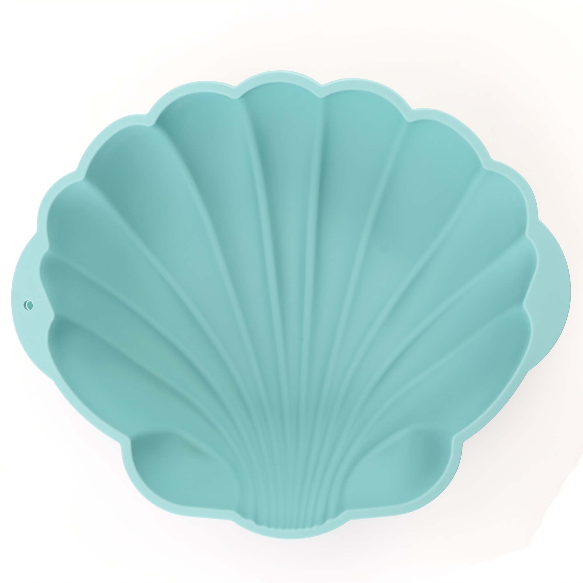A Silicone Shell Cake Mold, Thick Sea Shell Shaped Silicone Baking Mold, Christmas Wedding Cake Mold Suitable For Making Chiffon Cakes, Desserts, And Jelly