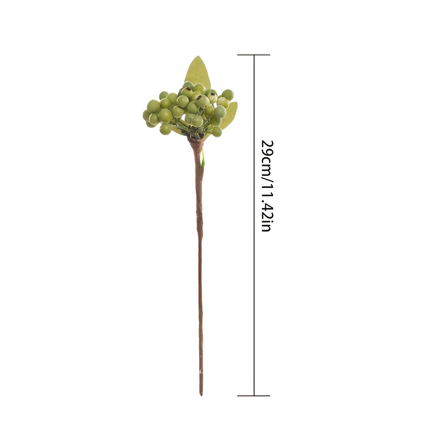 Bean Branch Berries Artificial Flowers, Home Decoration Wedding Fake Flowers