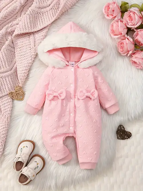 Heart State Hooded Baby Onesie Heart State Hooded Baby Onesie