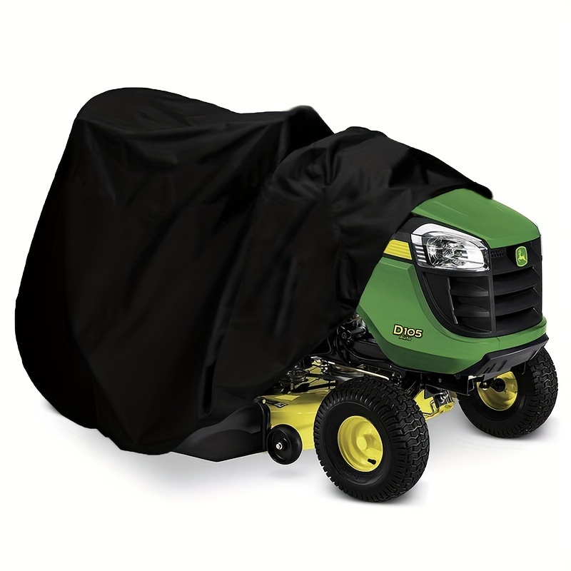 

Heavy-duty Waterproof Riding Lawn Mower Cover - To 54" Decks, Uv & Water Resistant, 420d Polyester Oxford Fabric, Outdoor Tractor Protection, 72"l X 54"w X 46"h