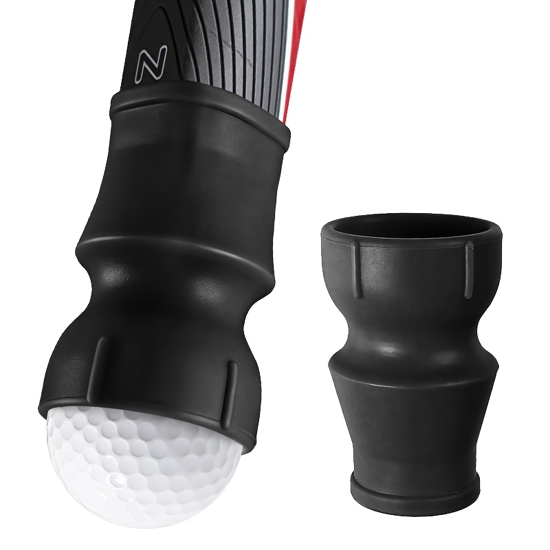 TEMU Recogebolas de prémium para putter, paquete de 1, agarrador de bolas de resina de silicona flexible y duradera con y diseño de recogida fácil,