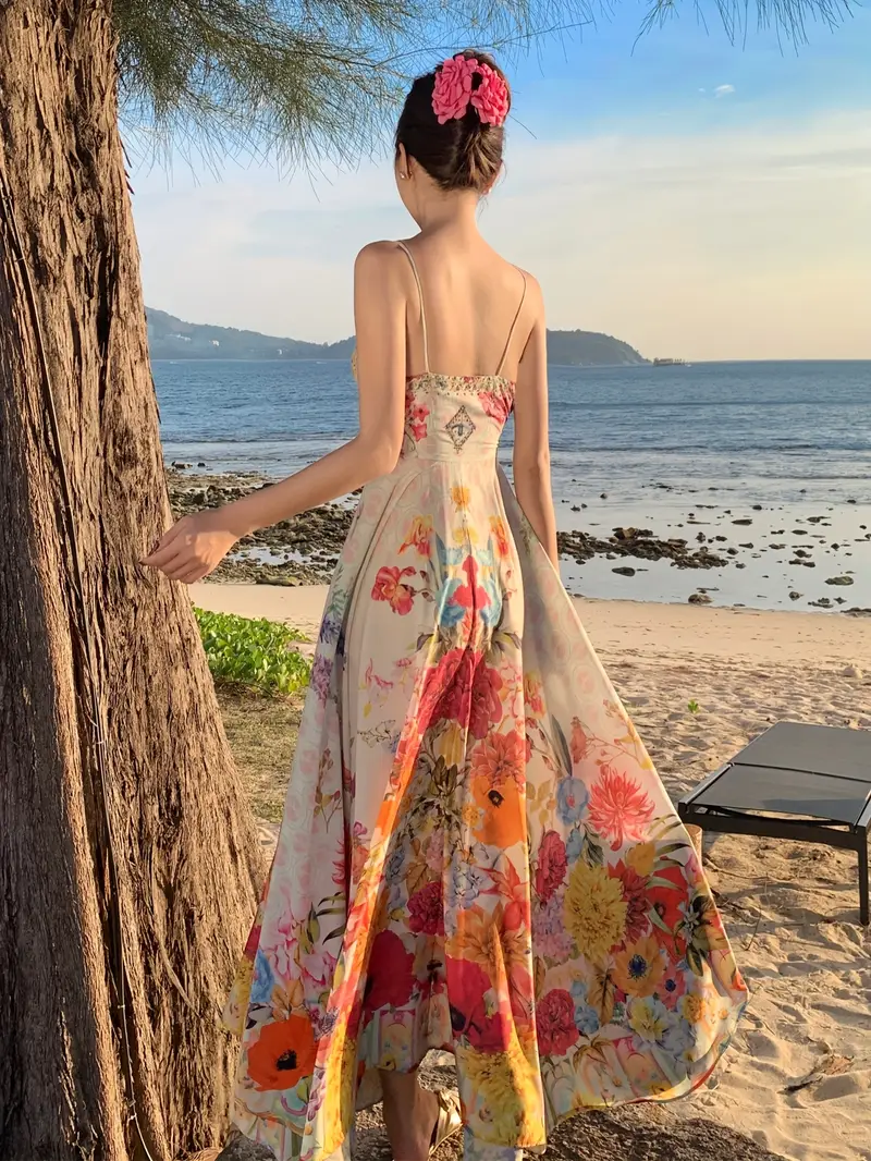 beach vacation dresses 2025 Womens Resort Wear 2025