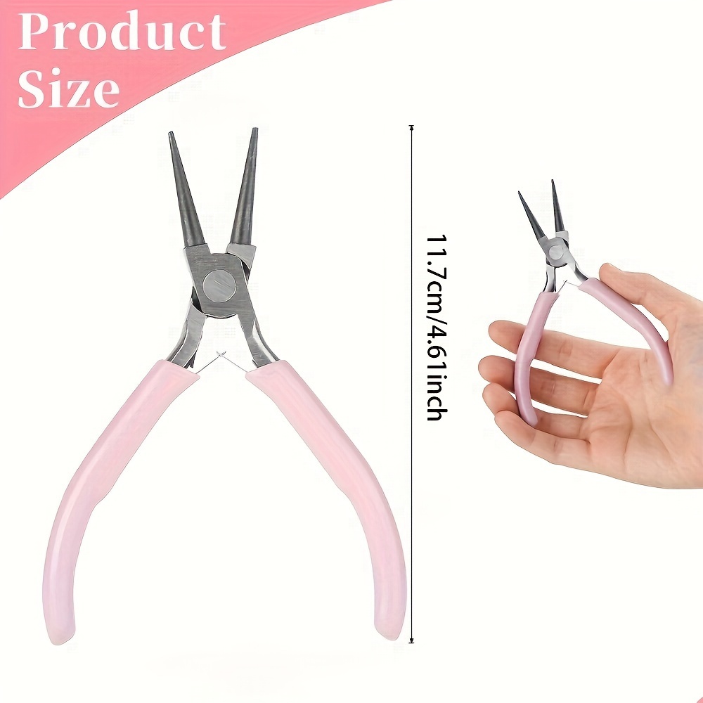 5-Inch Round Nose Jewelry Pliers - BC-803 - Premium Jewelry Making Tool for Wire Wrapping & Beading - Durable Carbon Steel from Pliers - price 9.96