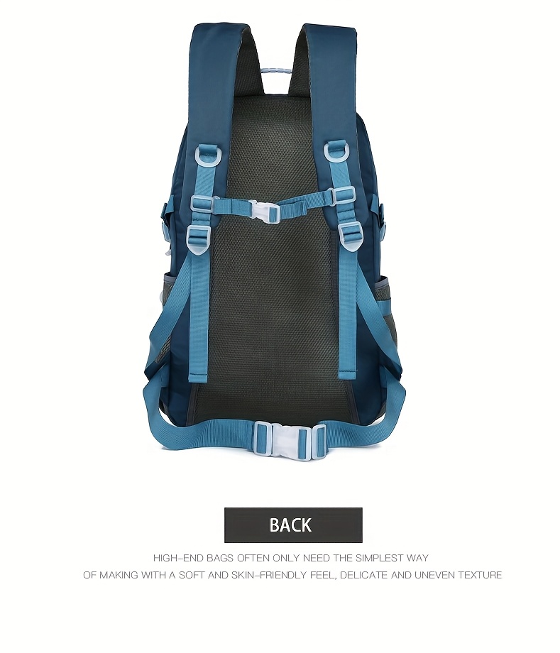 Outdoor Travel Backpack, Large Capacity Sports Camping Backpack, Unisex Laptop Bag with Shoe Compartment, Book Bag, Computer Backpack for Travel, Business, and Casual Use, Easter Valentine's Day Gift