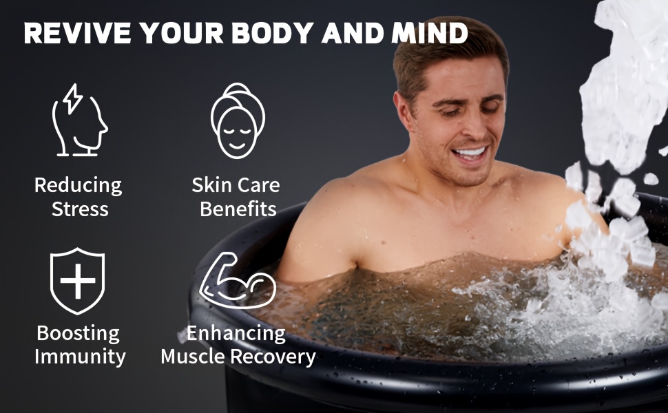 BNYUAN XL Portable Ice Bath Tub