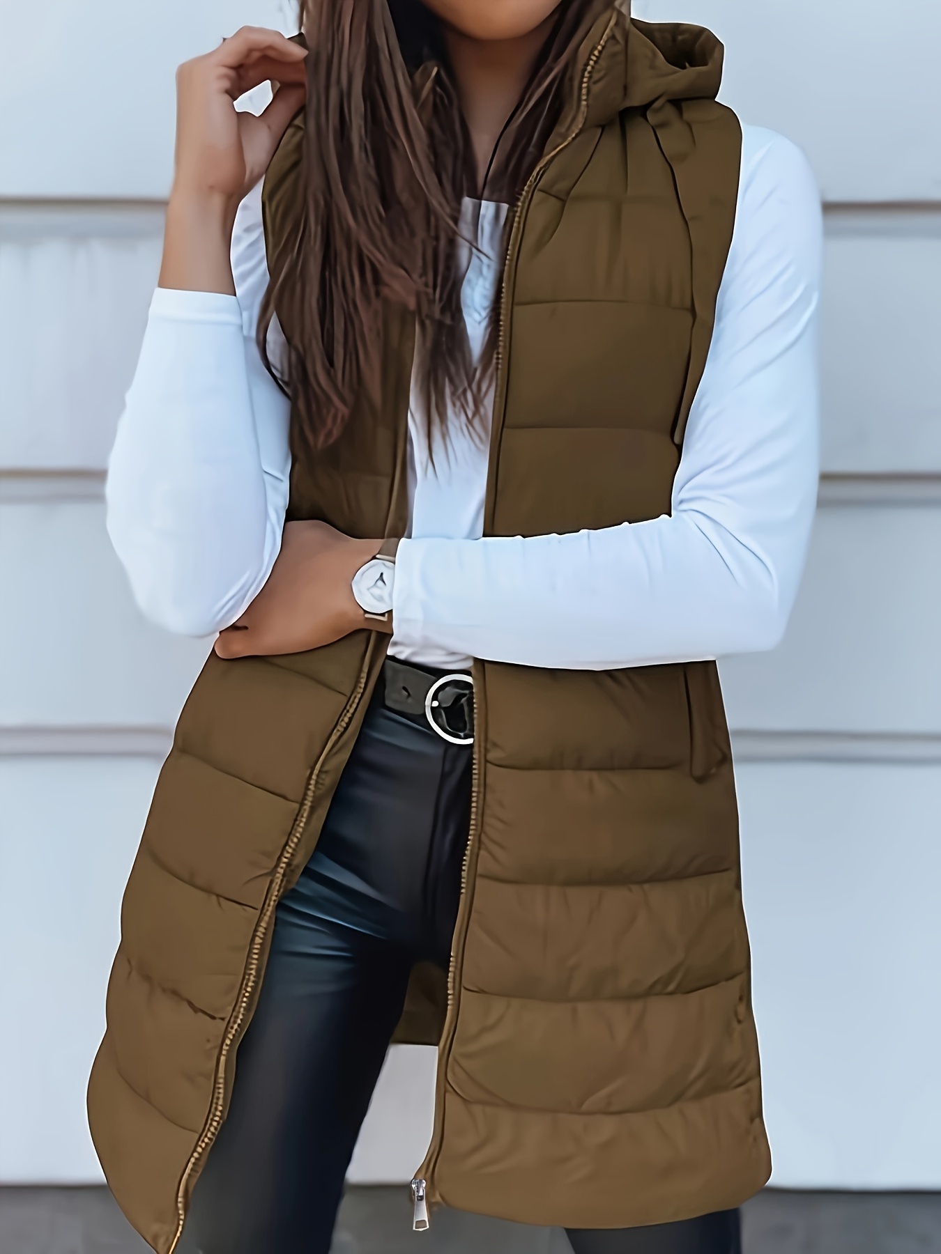 Womens Casual Vest Jacket - Women'S Clothing