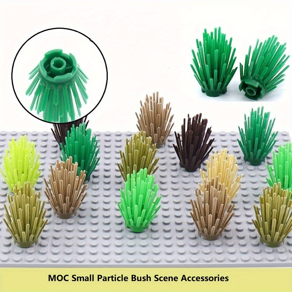 

10pcs Miniature & Shrub Set - , & , For , Abs , Includes And , For Diy Toy