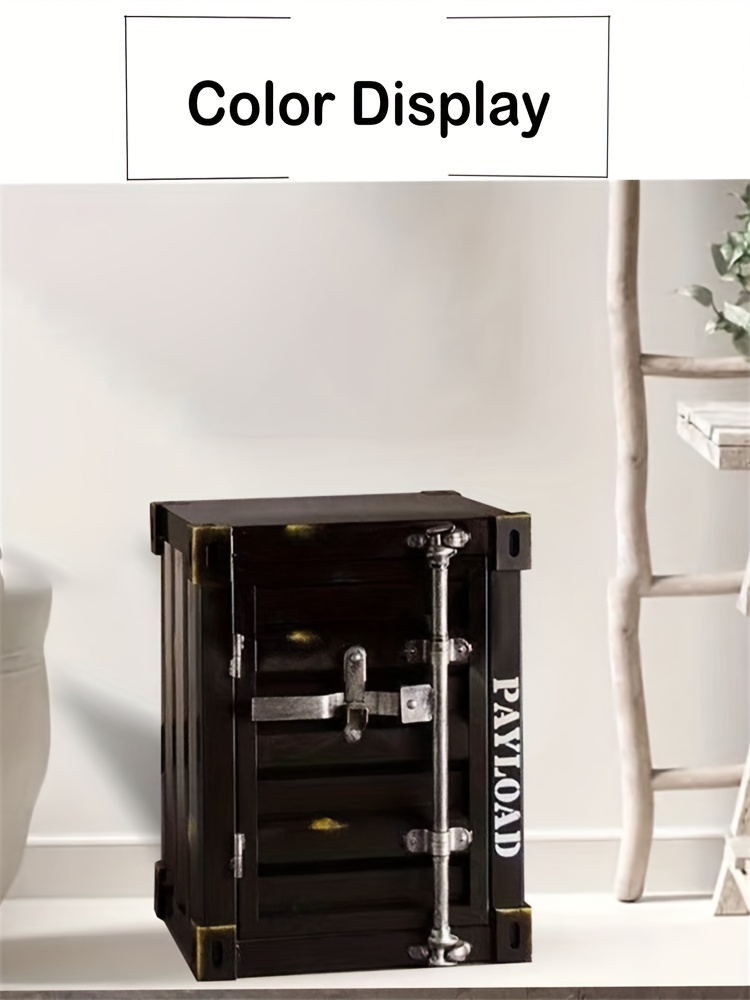 Coffee Table, Side Table, Industrial Style Cabinet, Iron Bedside Table, Creative Bedside Cabinet, Small Storage Cabinet
