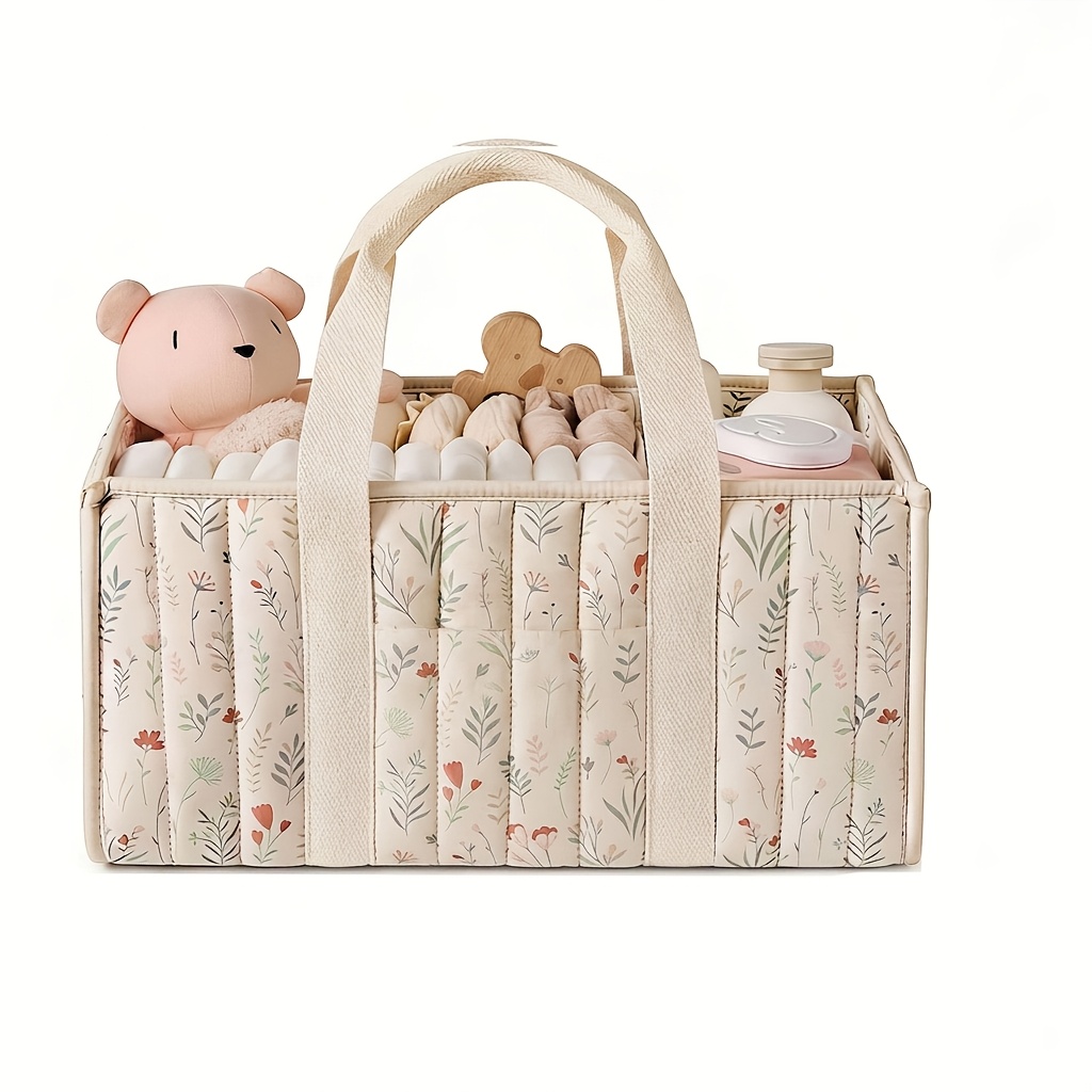 TEMU Multi-functional Foldable Diaper Bag, Parent Bag, Children's Diaper Pouch, Diaper Storage Bag