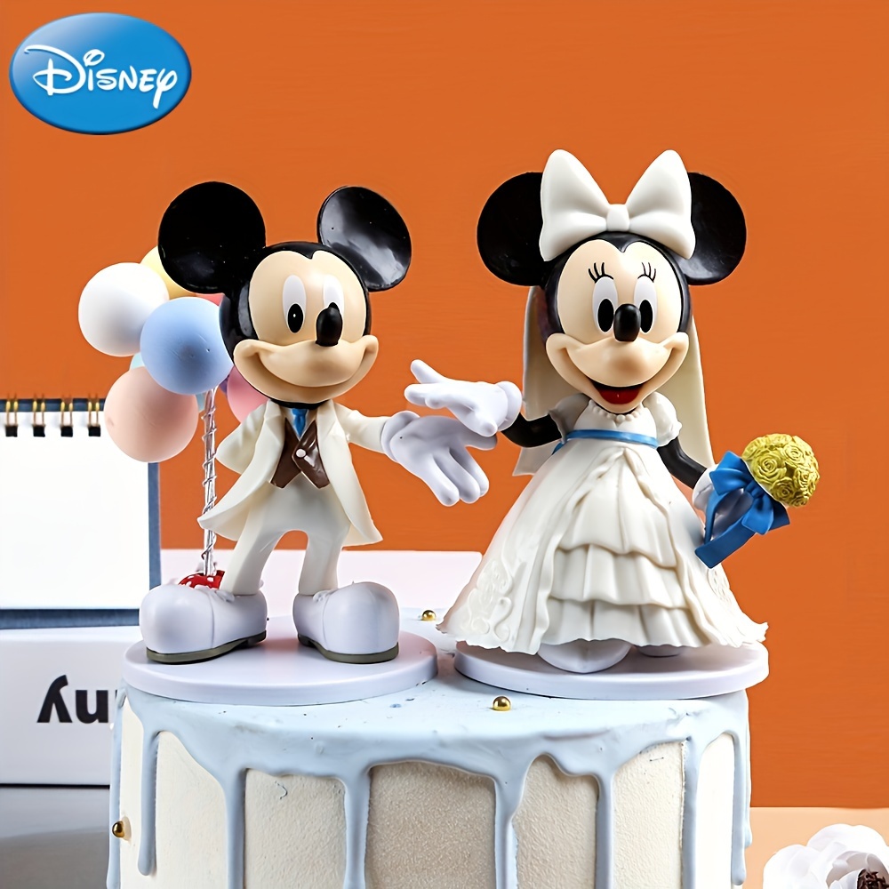 

Disney Mickey Wedding Dress Figure Ornaments - Perfect Valentine's Day Or Birthday Gift