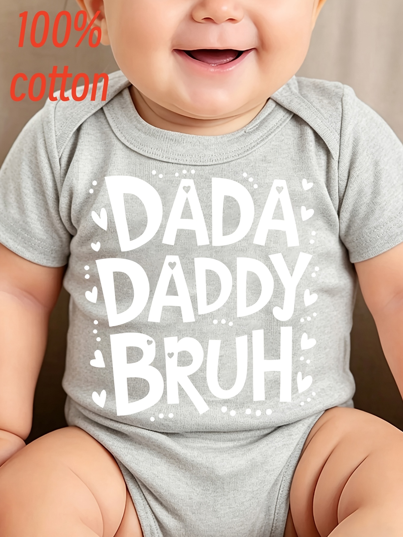 baby girl clothes papa sold on Temu United States