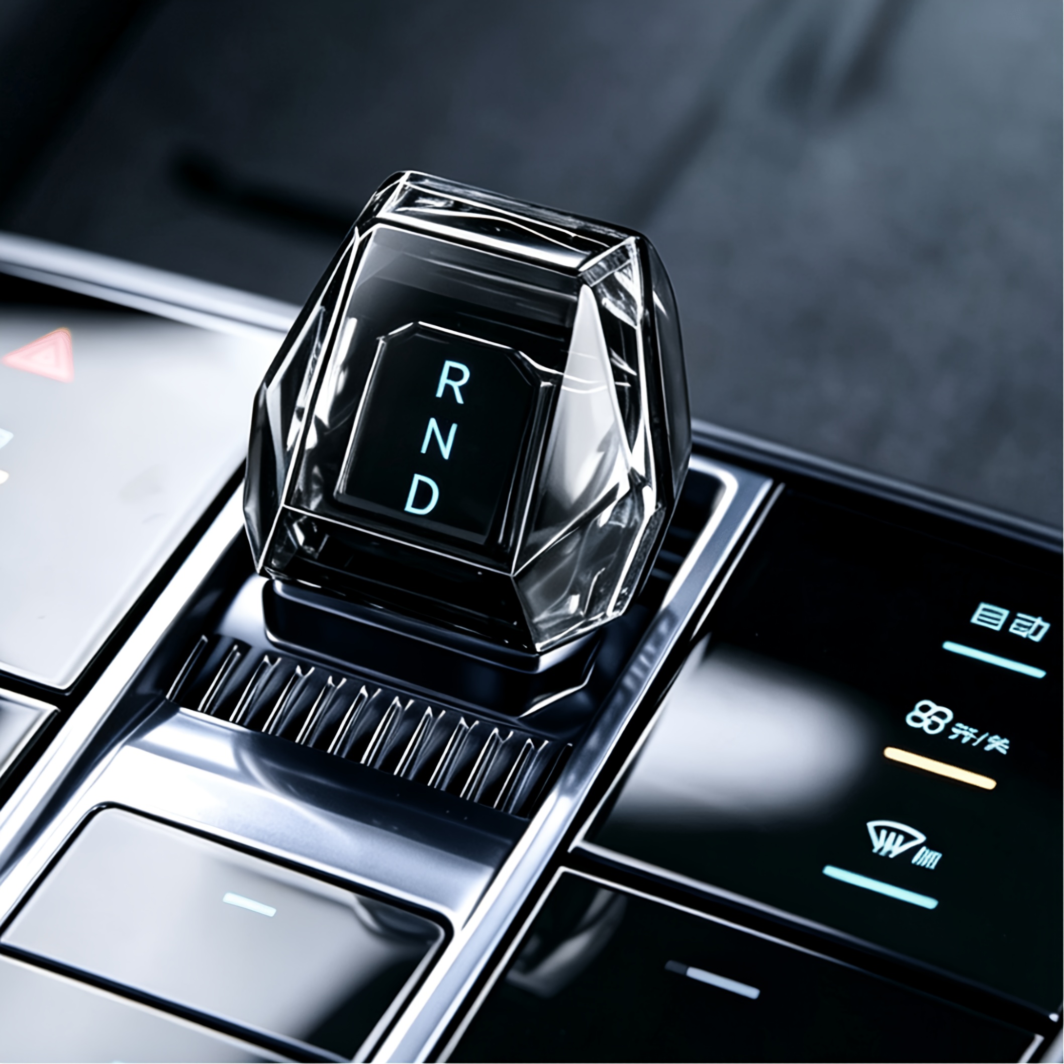 TEMU Suitable For Plus, Seal U, 6, Seal 7 , 7, Seal 2023-2025 Models, Center Console Gear Knob Cover And Gear Shift Set Interior Accessories