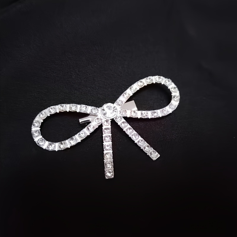 

Diamond Pin Small Bow Brooch Women's Pin Pin