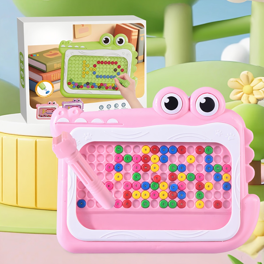 Magnetic Drawing Board with Colorful Puzzle And Magnetic Chessboard, a Toy for Kids to Draw And Doodle. Perfect for Christmas, Birthdays, And Holiday Gifts 10 Magnetic Drawing Board with Colorful Puzzle And Magnetic Chessboard, a Toy for Kids to Draw And Doodle. Perfect for Christmas, Birthdays, And Holiday Gifts - Image 10