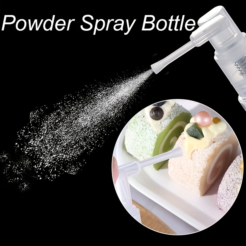 

Versatile Cake Decorating Spray Bottle - Perfect For Powder, Glitter & Fondant - Food-safe Plastic, Ideal For Macarons & Baking Enthusiasts