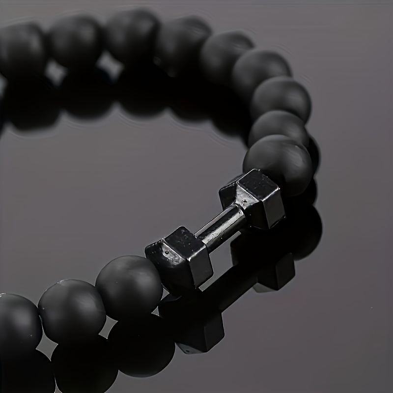 E-shop 2er-Set Herren-Perlenarmbänder, Herren--Armband-Set, verstellbares Armband, geeignet für den täglichen Gebrauch, stapelbares -Armband-Geschenk,