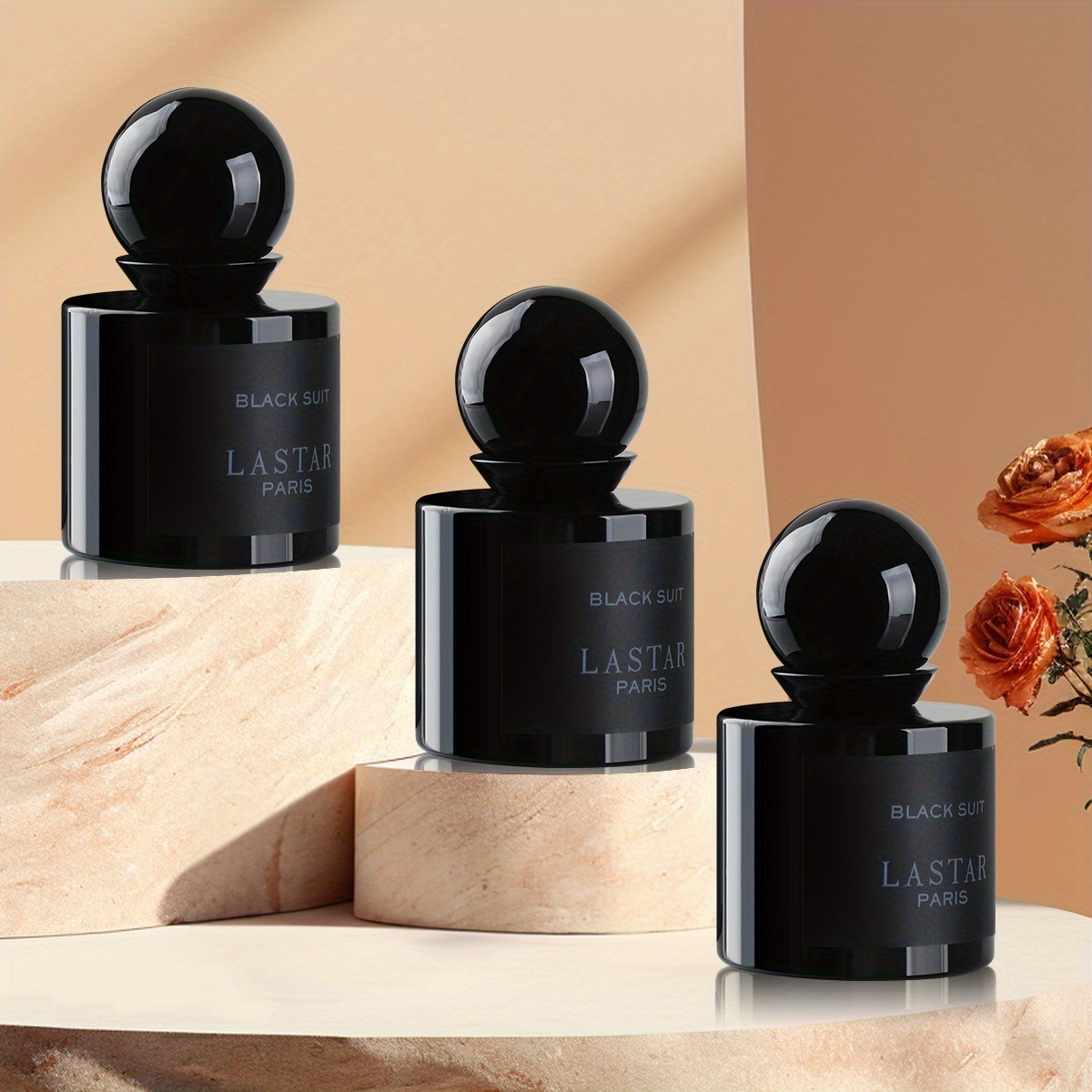 Image of Lastar Scent Men's Body Spray, Violet, And Patchouli, Long-lasting Fragrance - And Scent, Simple And Elegant , Compact And Portable. Body Spray For Your Boyfriend Friend. 3 Bottles At A