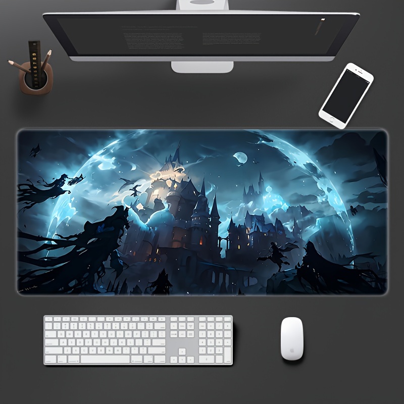 

Extended Gaming Mouse Pad - Non-slip, Washable Rubber Base For Laptops & Desktops, Accessory