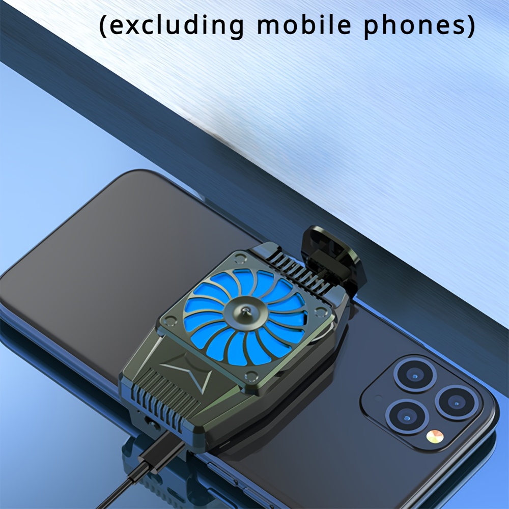 Game Mini Phone Cooler Game Cooling Fan Radiator Hurricane - Temu Australia