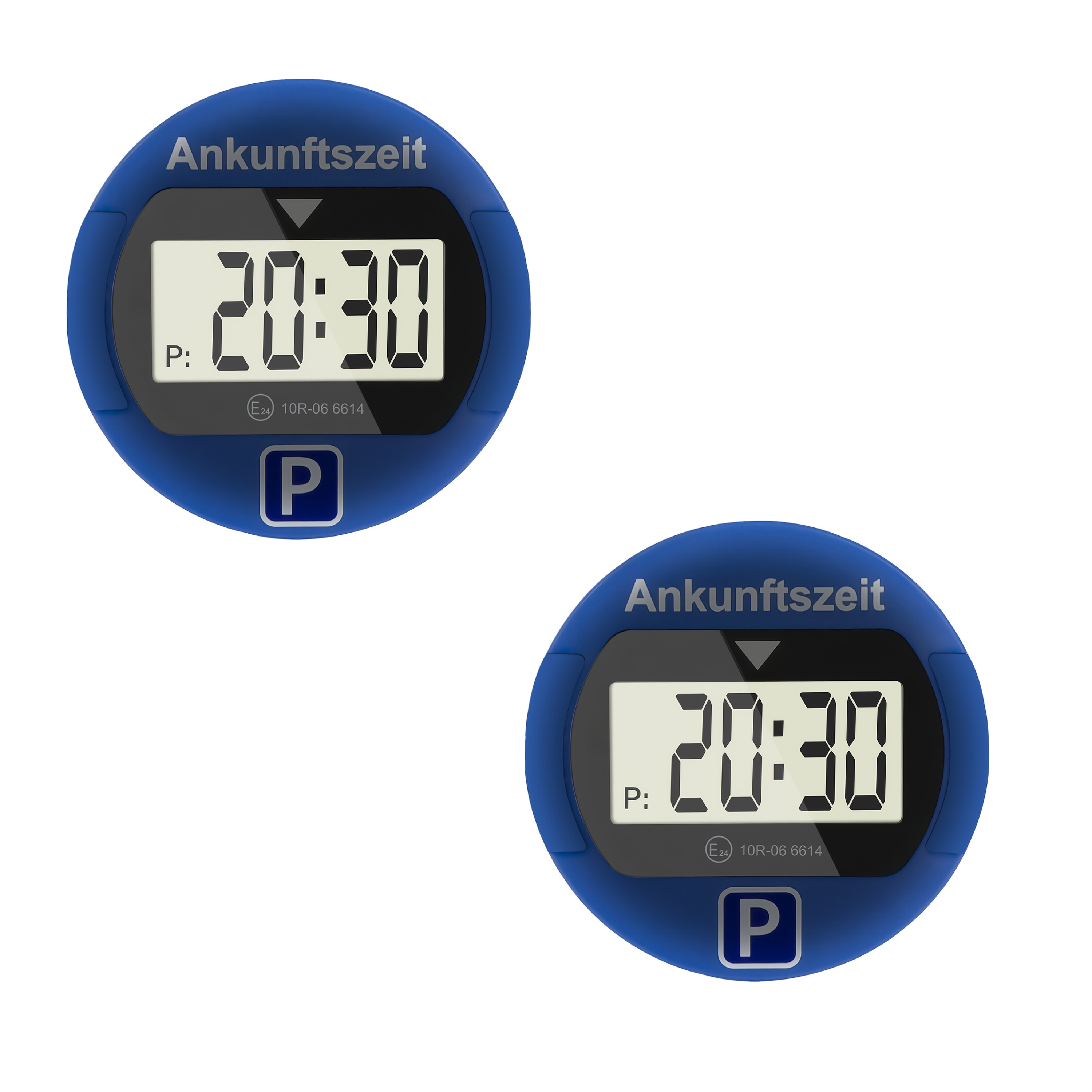 German Approved Parking Device, Electronic Parking Disc, Clock, Auto Summer-winter Time, Night Parking Mode, Self-adhesive Parking Timer, Christmas Gift, Halloween Present, Car Gift Idea