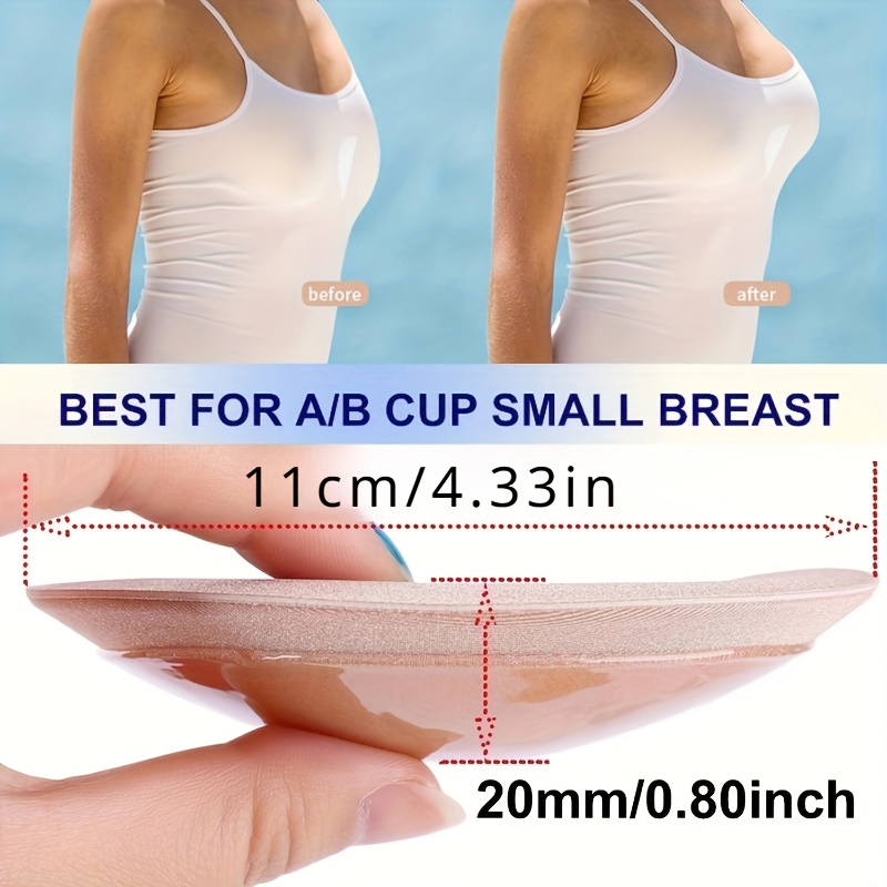 Womens Bra Inserts Silicone Breast Enhancer Shaper Push Up Bra