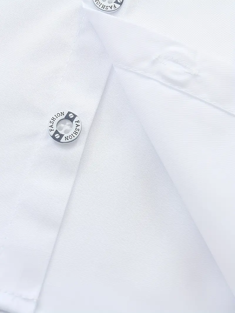 Camicia A Manica Lunga Per Bambini Unisex, Ragazzi, Ragazze - Foto 5