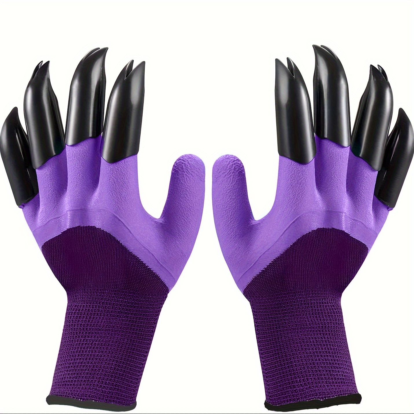 

1 Pair Claw Planting Gardening Gloves, Gardening Gloves Best Gift For Women (purple)