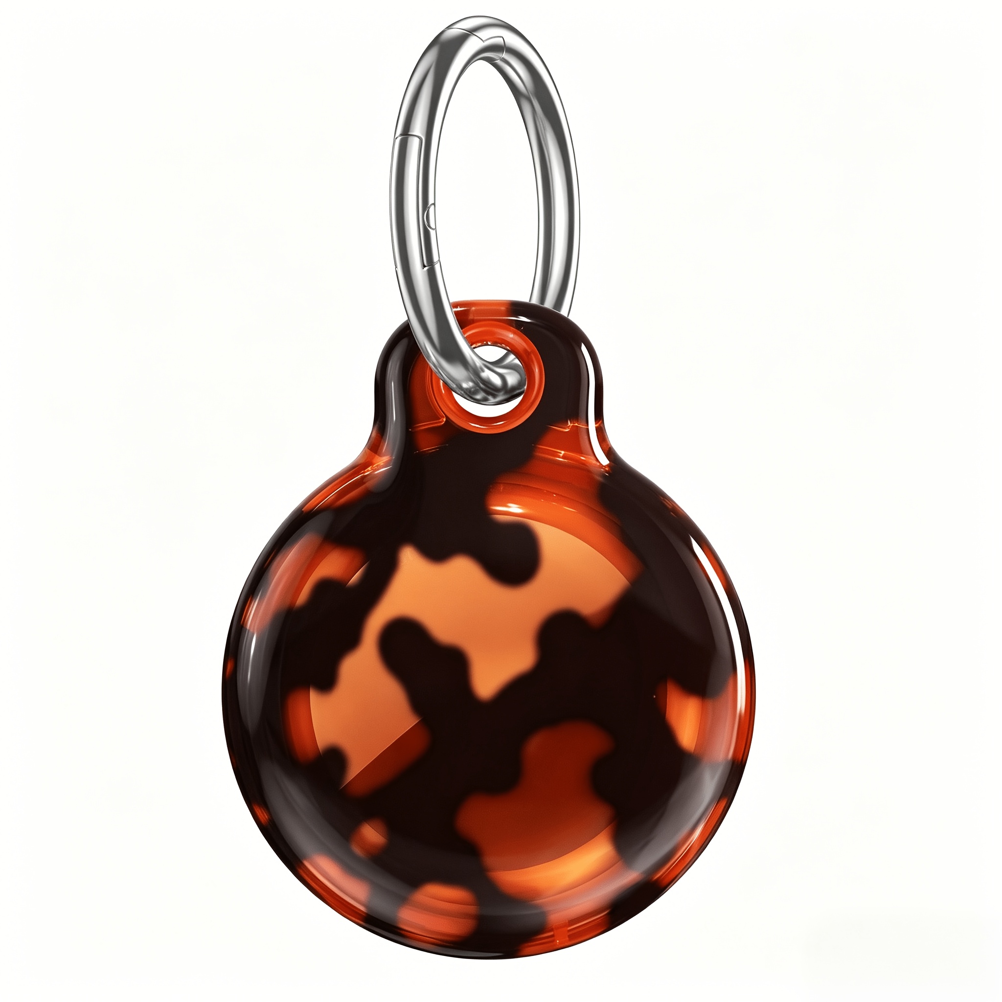 TEMU Suitable For Airtag 1st And , Classic Imd Pattern Protective Case For Keychains, Luggage, Backpacks, Pet Collars, With Rotating , Full Coverage,