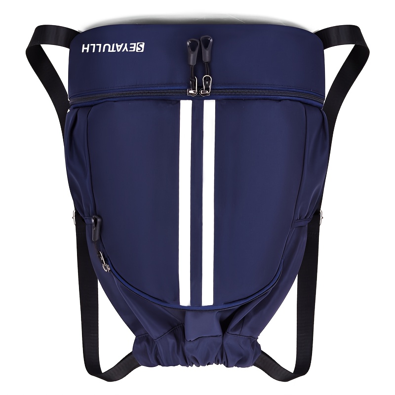 TEMU Sac de sport léger à cordon avec un design spacieux et un compartiment pour les chaussures