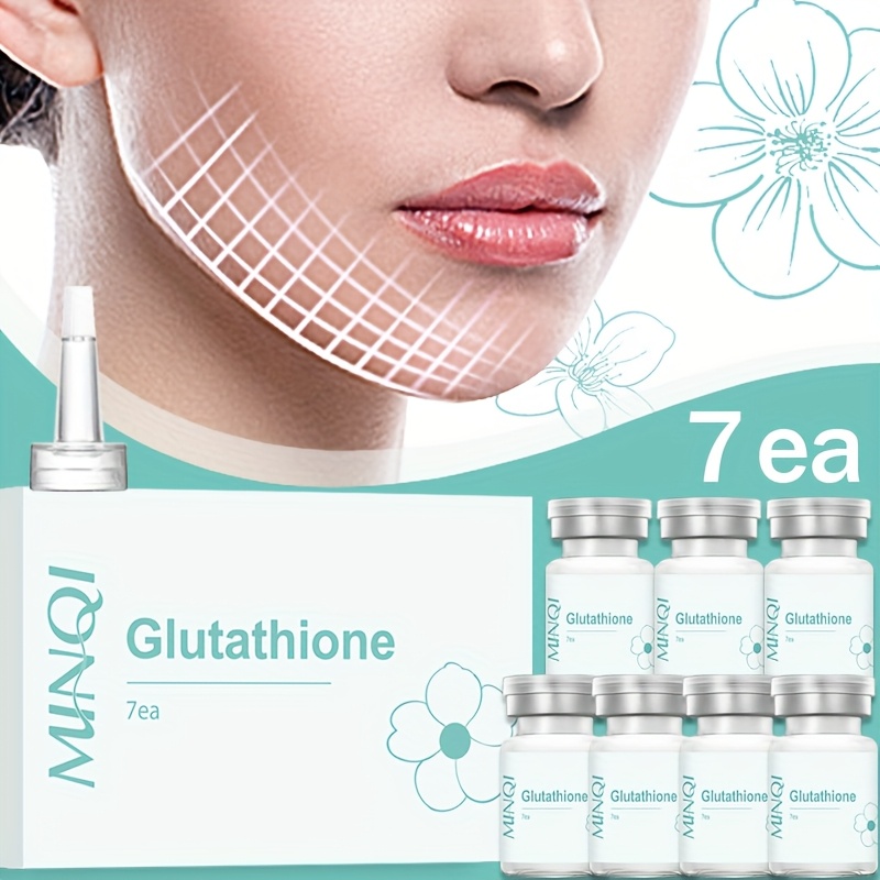 7 teiliges glutathion ampullen set angereichert glutathion