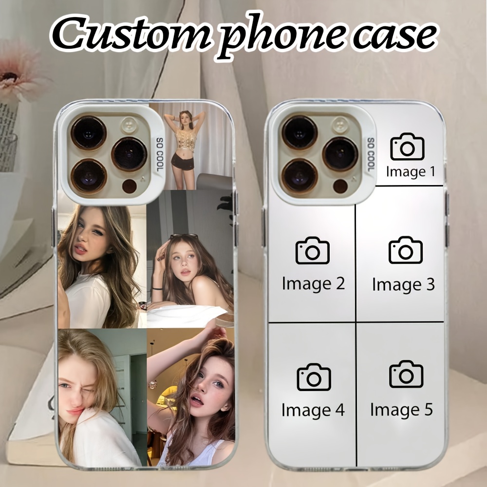 TEMU A Customizable Puzzle Photo Printed Phone Case, Compatible With Iphone 16 Pro Max/16 Plus/16 Pro/11/12/13/14/15 Pro Max.