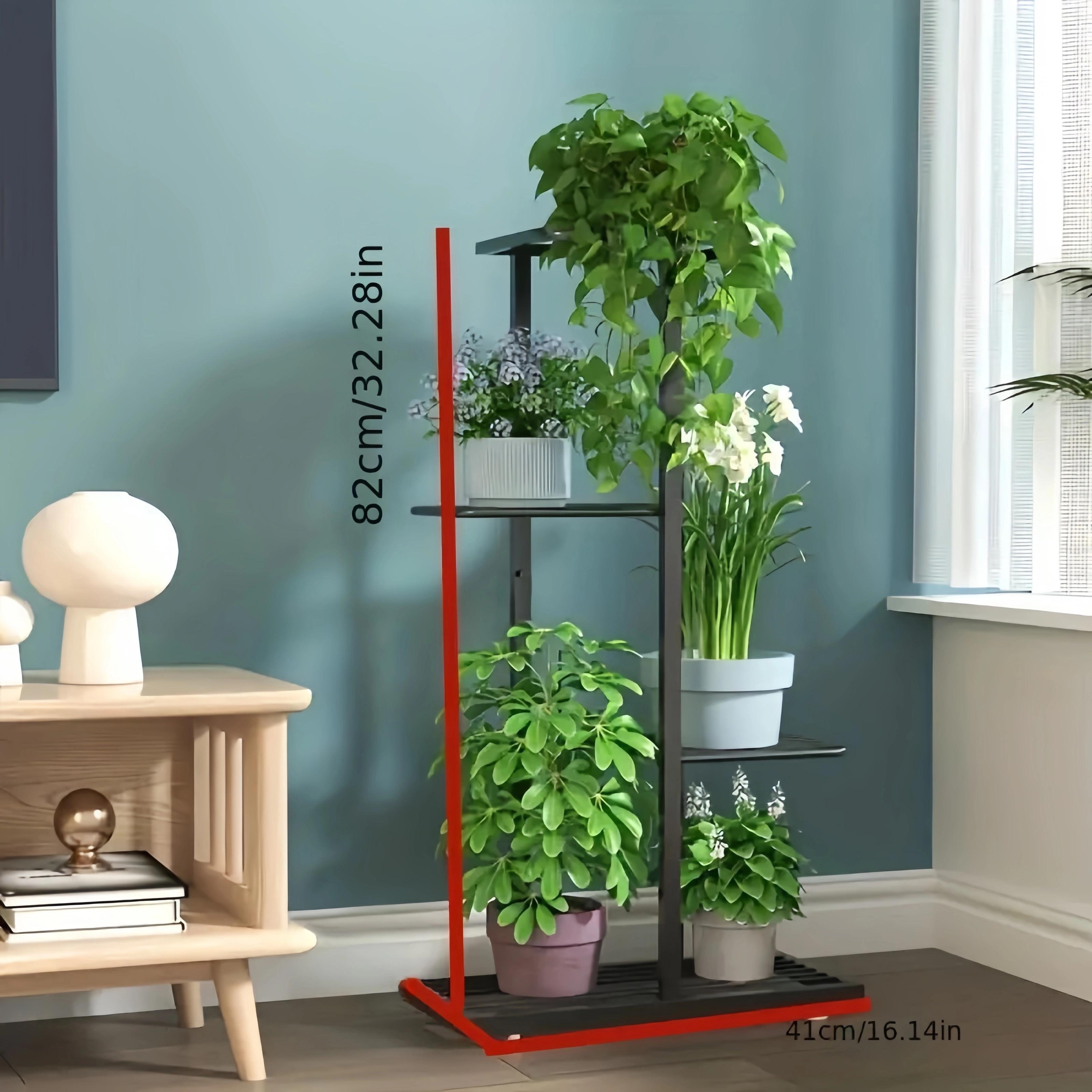 suporte de plantas de ferro resistente e multi níveis que - Temu