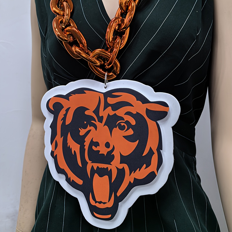 

Festive Team Spirit Bear Pendant Necklace - Diy Crafts, Plush Toys, Sports Fan Accessories